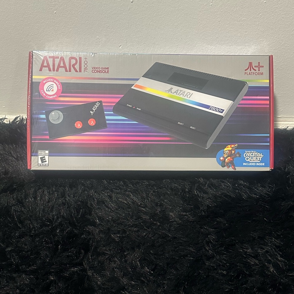 ATARI Video Game Console - Black